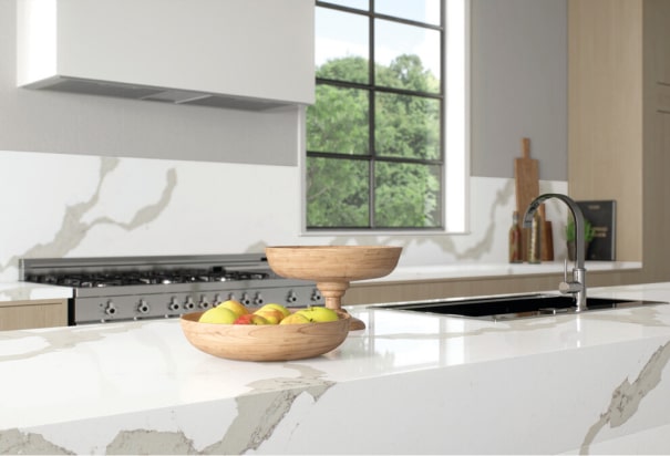 Modern classic Caesarstone bechtop